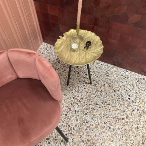     Granito terrazzo XL tegel Sassi Bologna 60 x 60 x2 cm 
