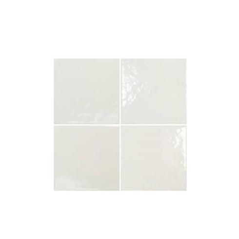     Oase witte glanzende wand- en vloertegel 11,6x11,6 cm per 0,51m2 
