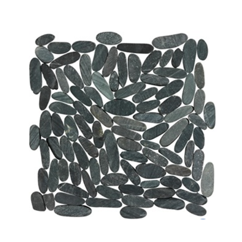     Stone sliced Black antraciet mozaiek 30 x 30 cm 
