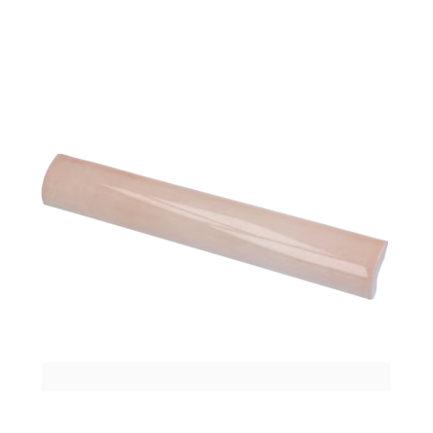     Pencil bullnose aldeia roze glanzend met 1 afgewerkte kant 3 x 20 cm
