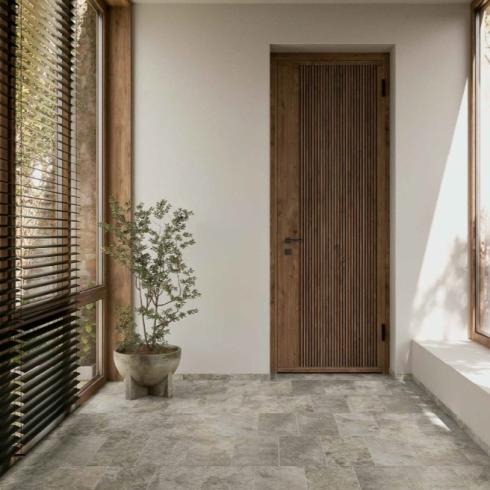     Bourgondische dal look maan grijs matte wand- en vloertegel 22 x 44 cm per 0,77 m2
