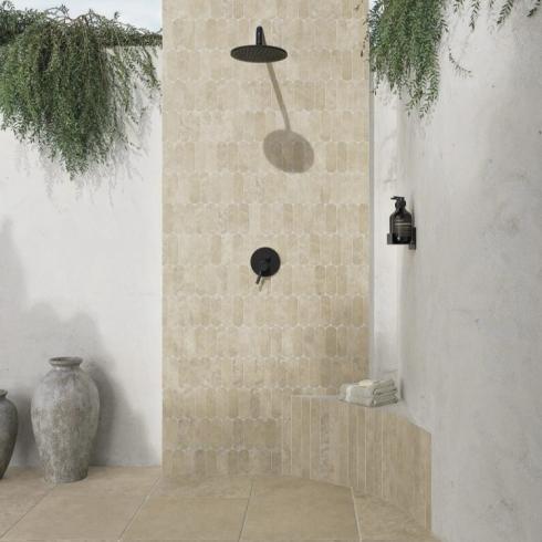     Bourgondische dal look curve maan greige matte wand- en vloertegel 5 x 15 cm per 0,47 m2
