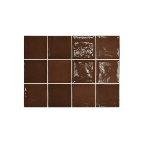     Aldeia walnut bruin 13,2 x 13,2 cm wandtegel per m2
