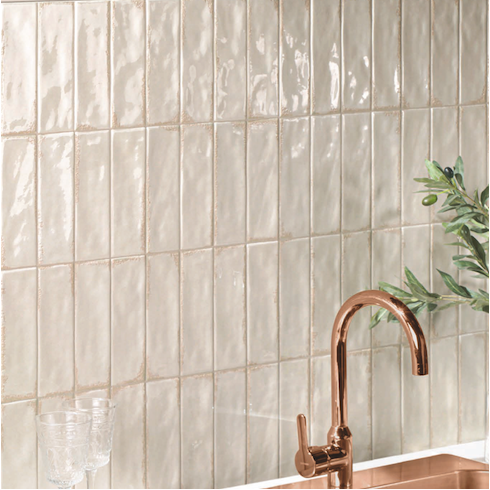     Linea Ivory beige 6,5 x 20 cm wandtegel
