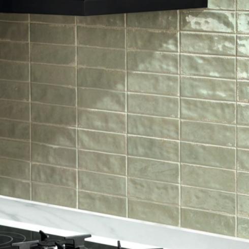     Linea Mint 6,5 x 20 cm wandtegel per 0,36m2
