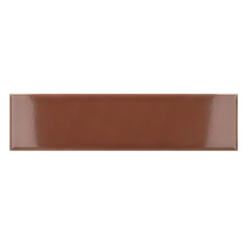     Kustlijn liso terracotta glans 5 x 20 cm wandtegels per 0,60m2
