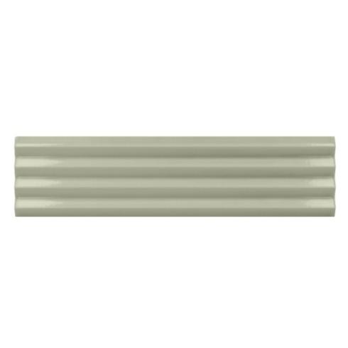     Kustlijn vloed sage groen glans 5 x 20 cm wandtegels per 0,42m2
