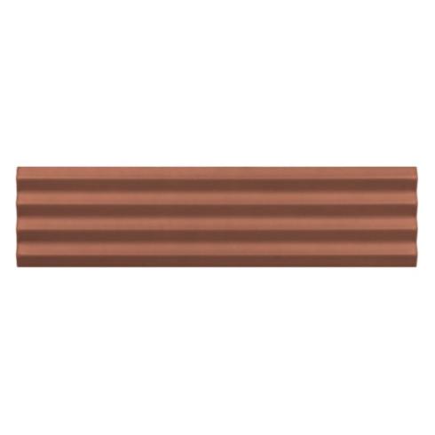     Kustlijn vloed terracotta matt 5 x 20 cm wandtegels per 0,42m2
