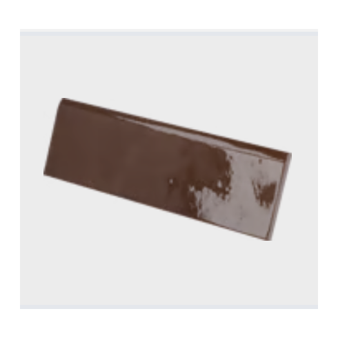     Bullnose Aldeia walnut bruin glanzende wandtegel 6,5 x 20 cm per stuk

