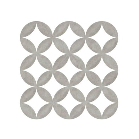     Circle of life grijs wit 20 x 20 cm wand- en vloertegel per m2
