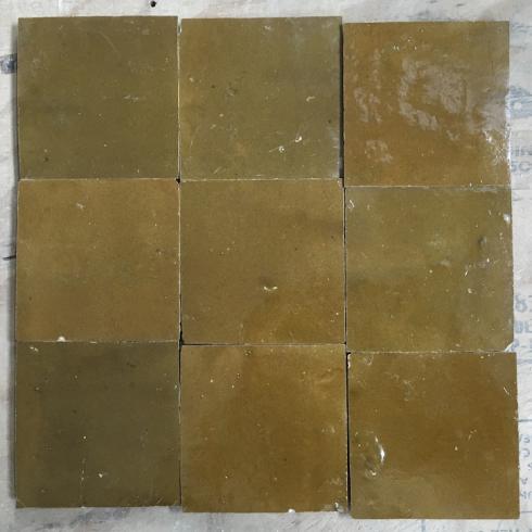     Zelliges Qarmida oker geel 20 gemêleerd 10 x 10 cm per 0,5 m2
