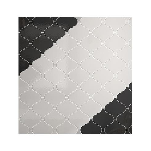     Lantaarntegel 12 x12 cm zwart mat
