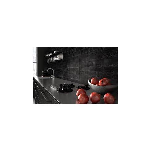    Black mood zwart vintage gemêleerde wandtegel 7,5 x 30 cm per 0,5 m2
