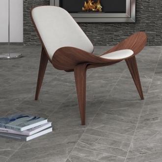     Chevron marmerlook grijs 3x links grote ruit 40 x 70 cm per m2
