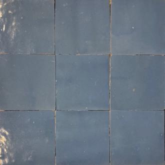     Zelliges Qarmida 16 korenblauwgrijs gemêleerd 10 x 10 cm per 0,5 m2