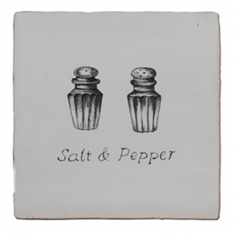     Keuken tegeltableau Peper & zout  op 1 tegel
