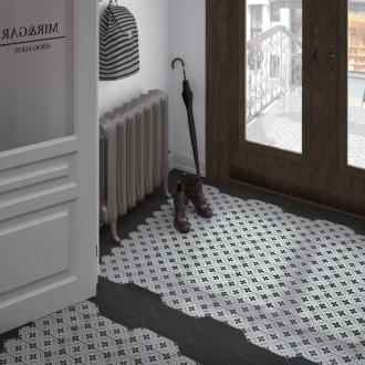 Hexalarge grijspatroon 10 x 30 cm per m2