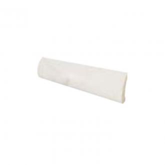     Marmer look pencil wit mat bullnose 1 afgewerkte kant 3 x 15 cm
