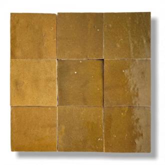     Zelliges Qarmida oker geel 20 gemêleerd 10 x 10 cm per 0,5 m2
