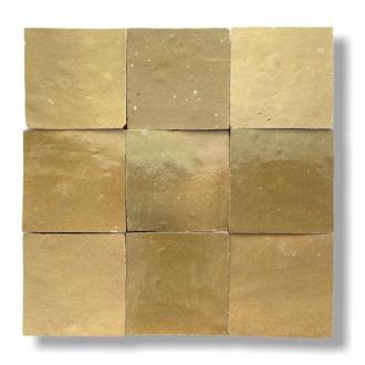     Zelliges Qarmida zandkleurig geel 27 gemêleerd 10 x 10 cm per 0,5 m2