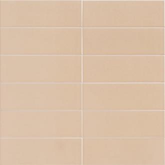     mat perzikroze wandtegel Peach 10 x 30 cm per m2
