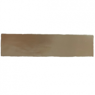    Half tile metallic copper koperkleurig 7,5 x 30 cm visgraat per 0,5 m2