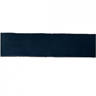     Half tile donkerblauw glanzend 7,5 x 30 cm per 0,5 m2
