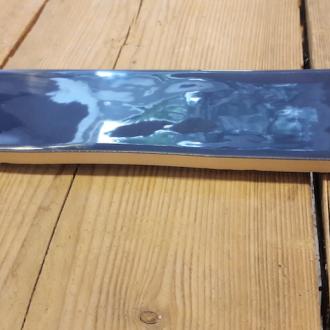 City half Tile marine blauwe visgraat tegel 7,5 x 30 cm handgevormd