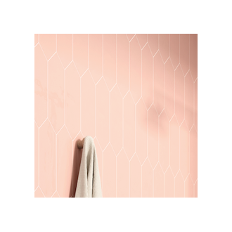     hexalarge soft pink lichtroze 10 x 30 cm per m2