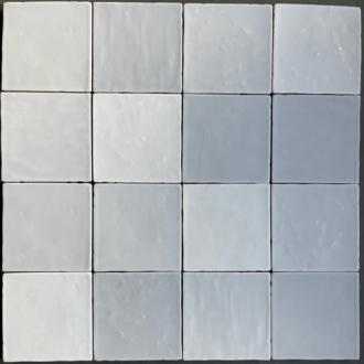     Nougat light grey mix lichtgrijze wandtegelmix in 11,5 x 11,5 cm per 0,38 m2