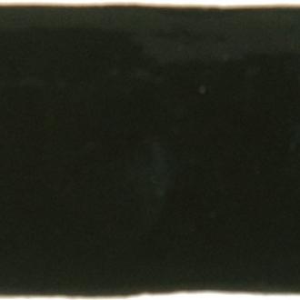     .Half Tile black zwart glanzend 7,5 x 15 cm per 0,5 m2