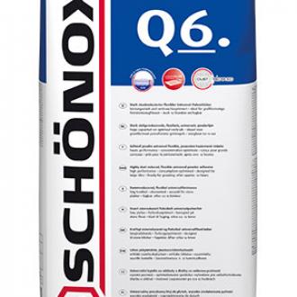     Schonox Q6 standaard flexlijm grijs 25 kg