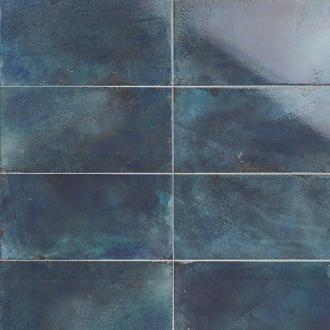     River dark blue 15 x 30 cm wandtegel per m2