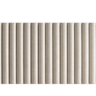     Small stripes rond lichtgrijs gemeleerd glanzende wandtegel 11 x 22,5 cm per 0,7 m2
