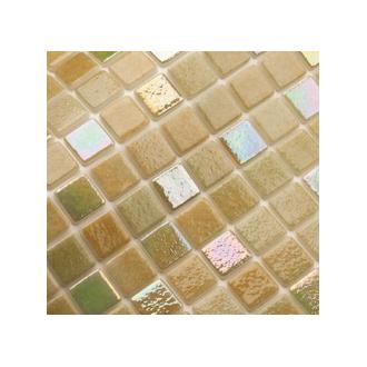     PS IRIS Sena mozaiek mix okergeel parelmoer 2,5 x 2,5 cm