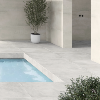     Cool Concrete - betonlooktegel beige 60,5 x 60,5 cm 2 cm dik antislip voor buiten per 0,73 m2
