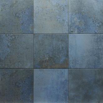
    Stratos blauwe matte wand- en vloertegel mix 15x15 per m2


