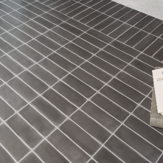     Bejmat look Aarde mat antraciet 5 x 15 cm wand- en vloertegel per 0,53 m2
