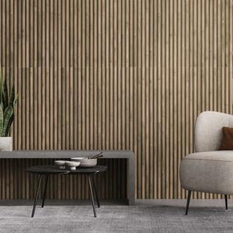     Bamboolook wandtegel XL walnoot  40 x 120 cm per 1,44m2
