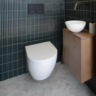     Terracotta look brick off white mat 7 x 14 cm per 0,49 m2
