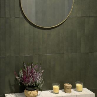     Celtic XL matte langwerpige bosgroene tegel 5 x 40cm per 0,9m2
