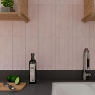     Celtic XL matte langwerpige roze tegel 5 x 40cm per 0,9m2 
