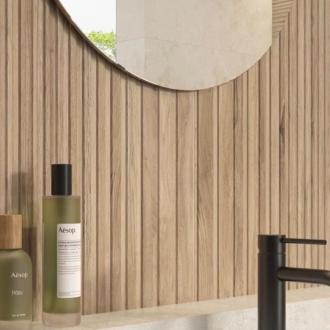     Houtlook relieftegel naturel 59,5 x 119,2 cm per 1,42m2
