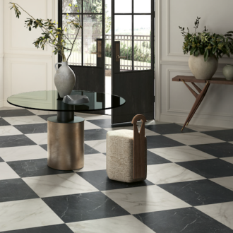     Universo bianco marmerlook vloertegel mat 60 x 60 cm RTT per 1,44 m2
