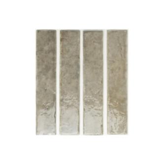 Wandtegel gemêleerd taupe 5 x 25 cm per 0,75 m2 