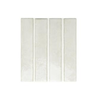 Wandtegel gemêleerd gebroken wit 5 x 25 cm per 0,75 m2 