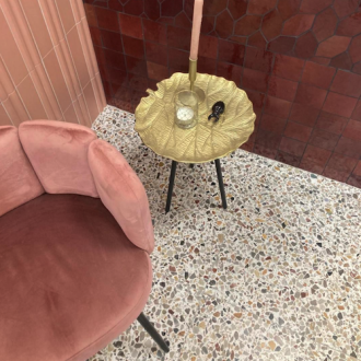     Granito terrazzo XL tegel Sassi Bologna 60 x 60 x2 cm 
