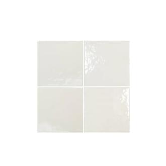     Oase witte glanzende wand- en vloertegel 11,6x11,6 cm per 0,51m2 
