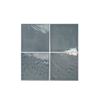     Oase Licht Blauwgrijs glanzende wand- en vloertegel 11,6x11,6 cm per 0,51m2  
