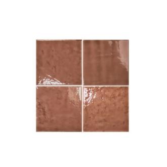     Oase Terra Bruin glanzende wand- en vloertegel 11,6x11,6 cm per 0,51m2   
